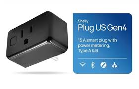 Shelly Plug US Gen4 Black - Imagen 3